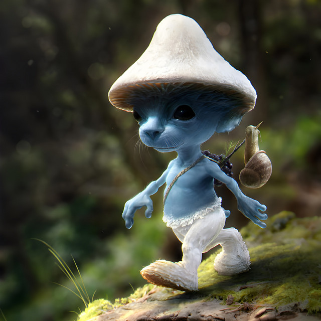 Cover image for smurf cat