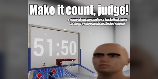 Cover image for Make it count, Judge - Basketball Judge Beating Simulator