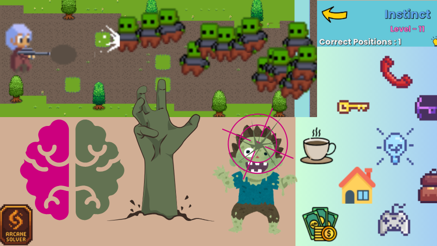 Instinct Logic Zombie Puzzle By Code Artist 