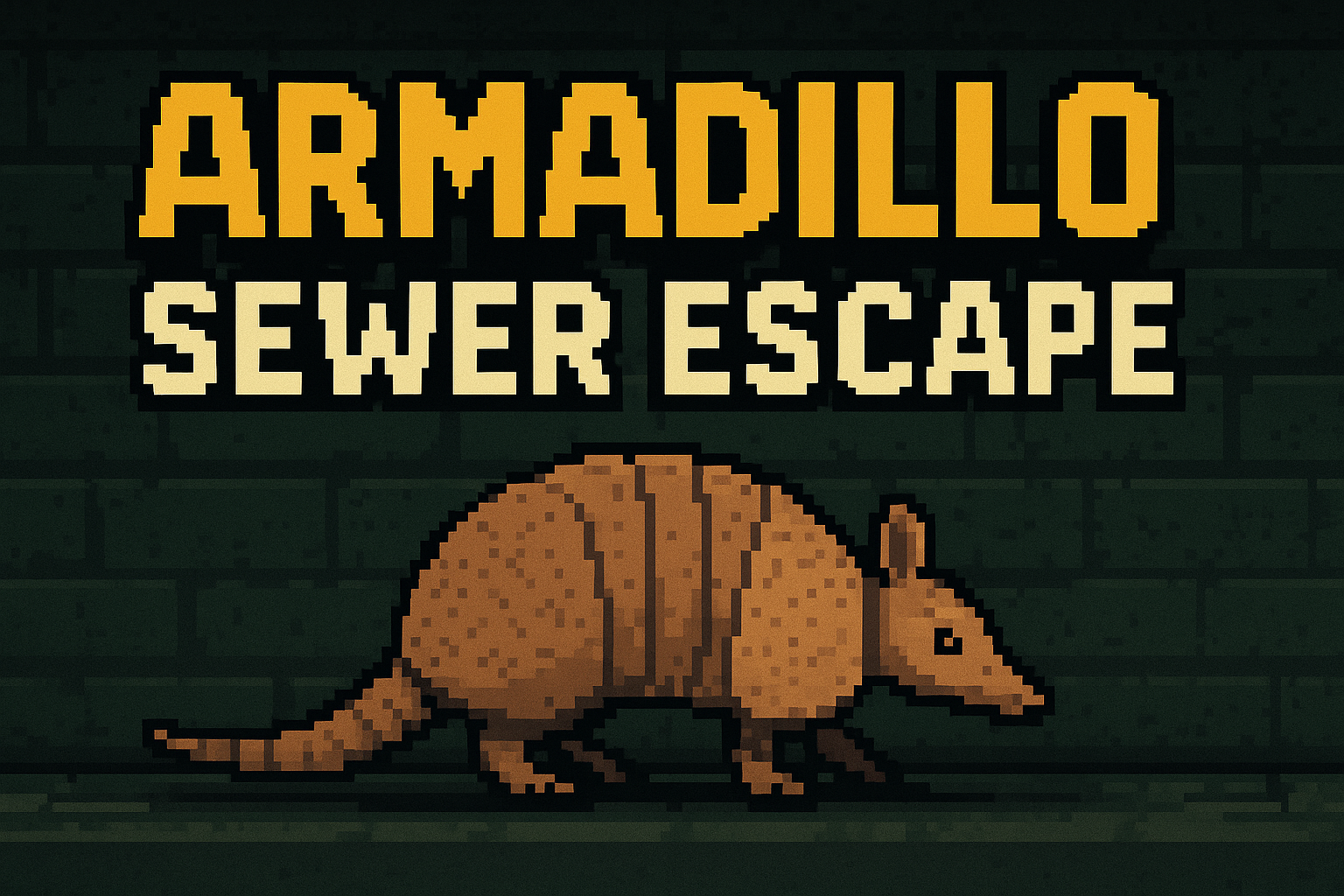 Cover image for Armadillo Sewer Escape