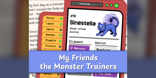 Cover image for My Friends the Monster Trainers