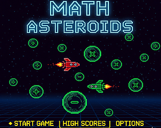 POLY-FIGHTER 6: MODO ASTEROIDES game screenshot