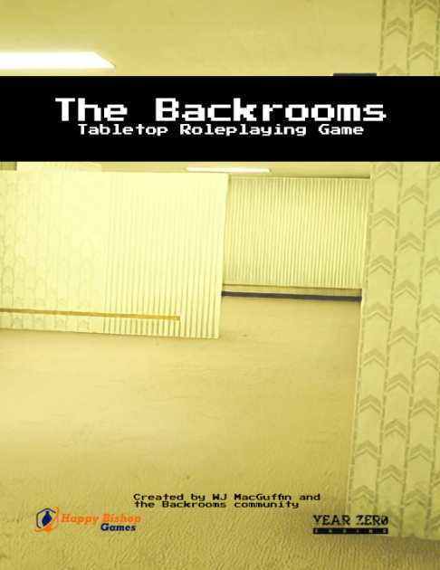 Cover image for Backrooms Tabletop RPG