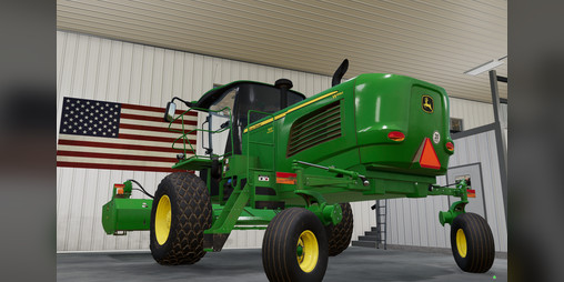 Cover image for FS22 2020 John Deere W235 and W260 Swather