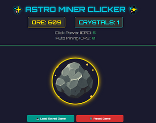 ASTRO MINER CLICKER
