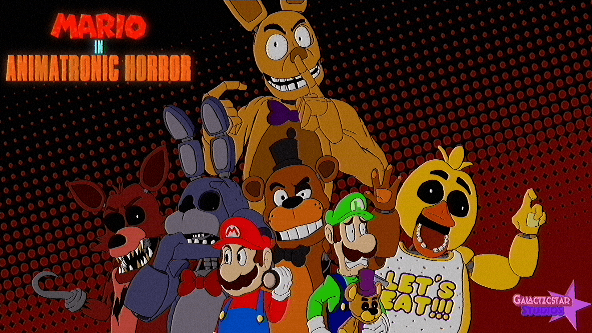 Mario In Animatronic Horror