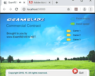 CramFLASH Commercial Contract 30 Random Flashcards App