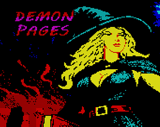Demon Pages (Zx Spectrum 128K) [Free] [Adventure] [Windows] [macOS] [Linux] [Android]