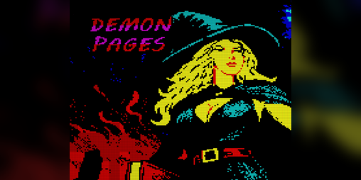 Cover image for Demon Pages (Zx Spectrum 128K)