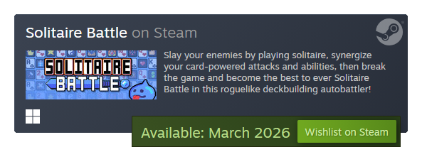 Wishlist and follow on Steam!