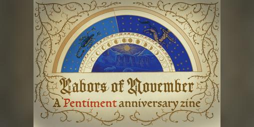 Cover image for Palimpsest: Labors of November