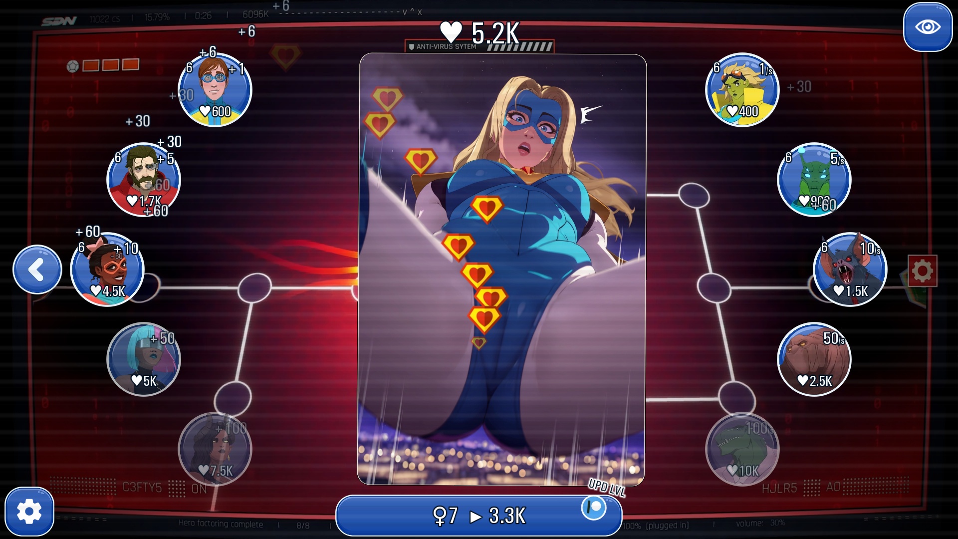 Blonde Blazer Clicker [Character from the game: Dispatch] screenshot 2