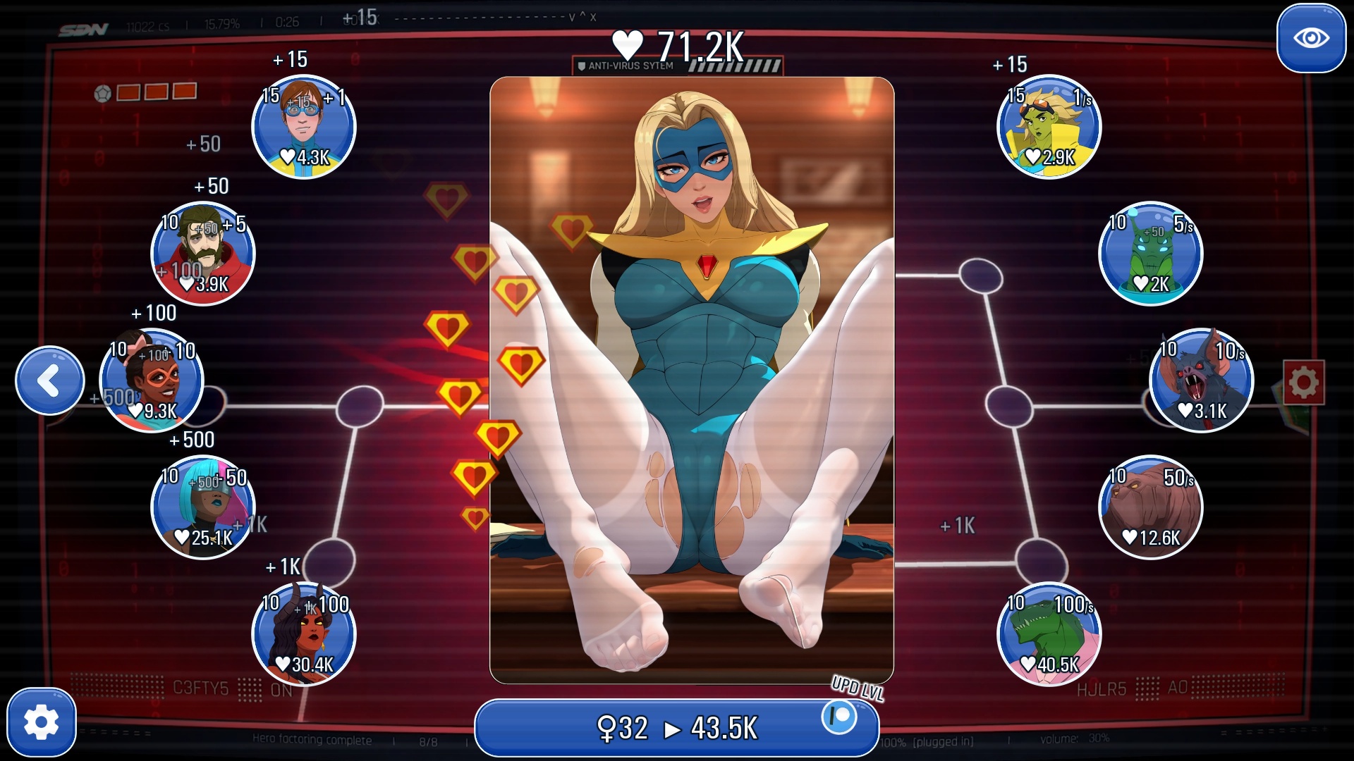 Blonde Blazer Clicker [Character from the game: Dispatch] screenshot 3
