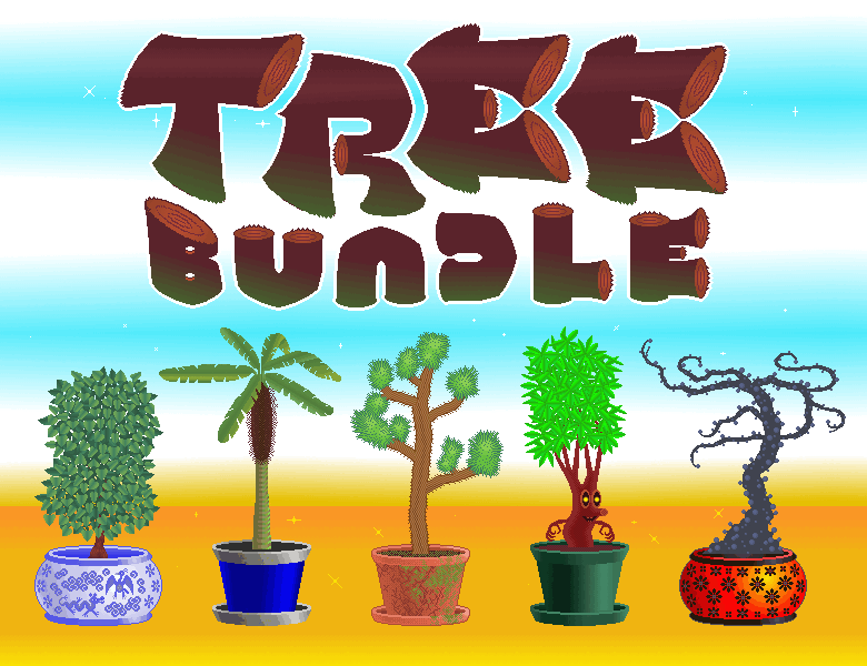 Greasy Animated Tree Bundle