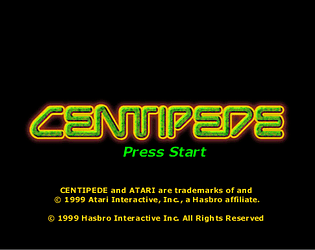Classic Game Project - Centipede