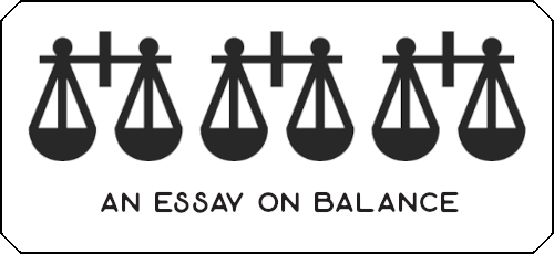 An Essay On Balance