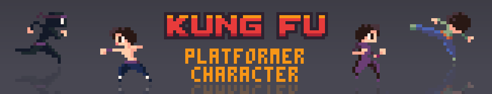 Kung Fu Platformer Character