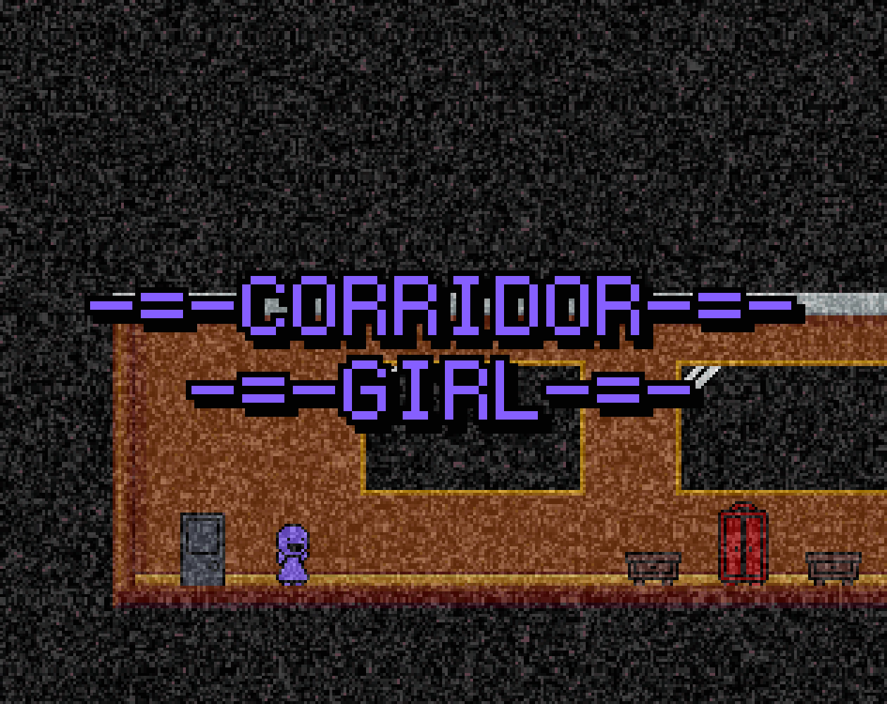 Cover image for CORRIDOR GIRL