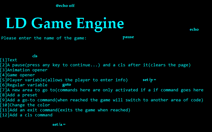 LD Game Engine