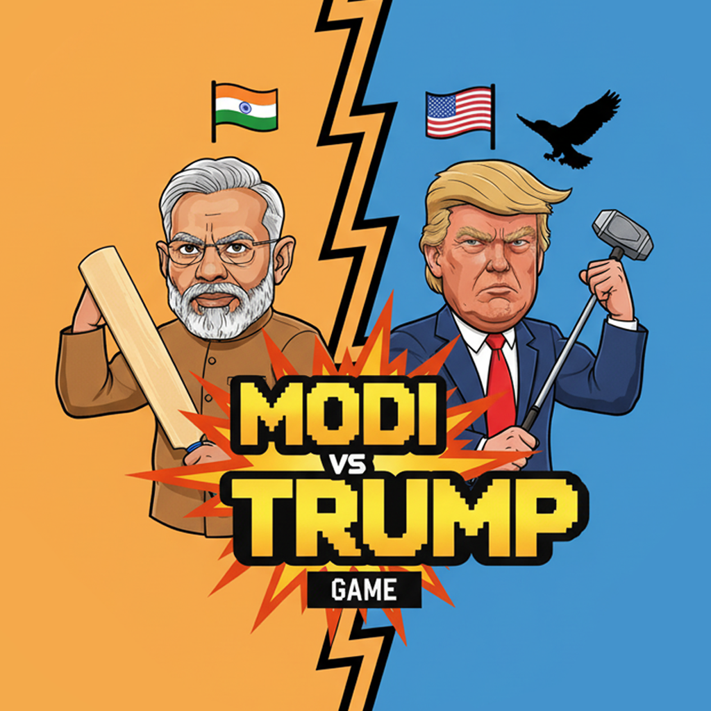 Cover image for Modi vs Trump-good