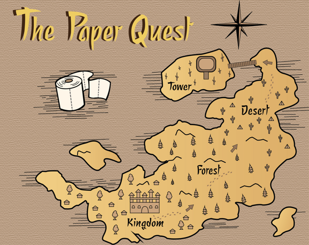 The Paper Quest by PepticSolid for ASU Game 2 Spring2020 Showcase