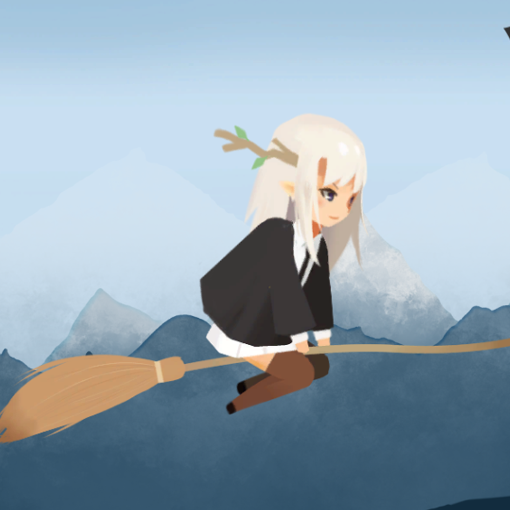 Cover image for Witch Broom Adventure