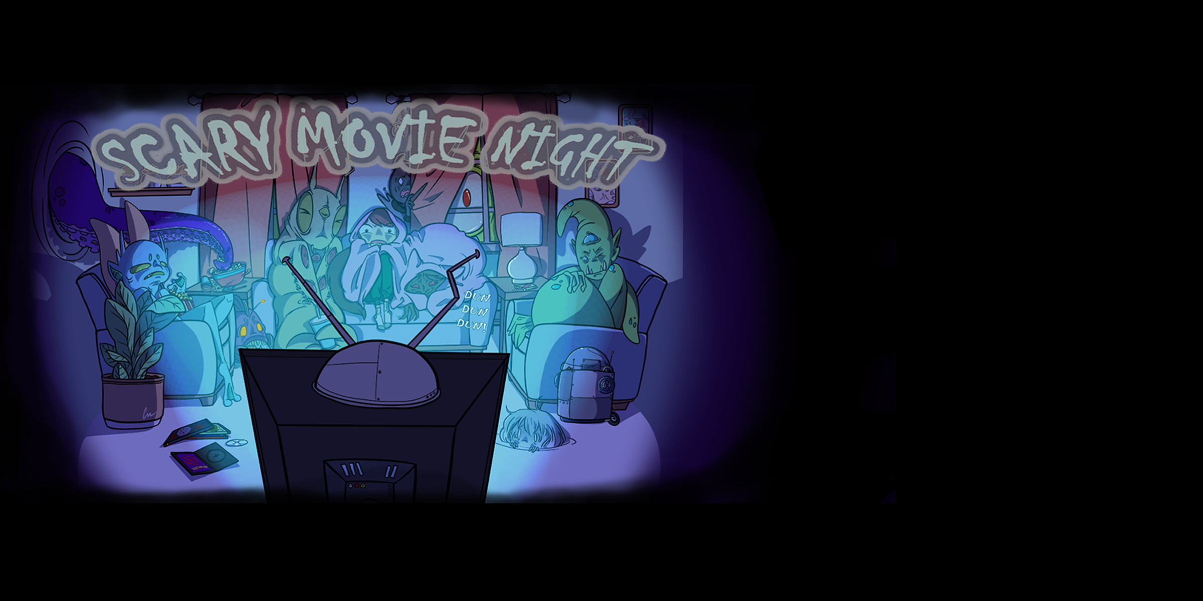 Scary Movie Night