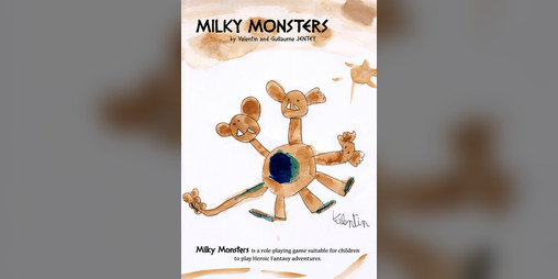Cover image for Milky Monsters (English)