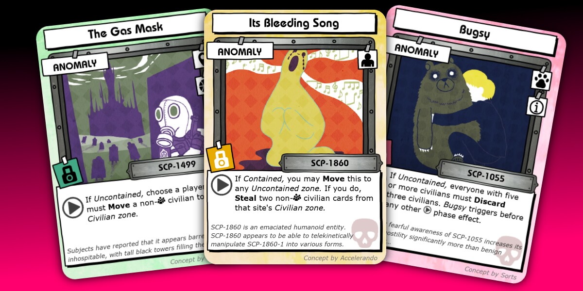 Overview of Expansions [Updated] - Uncontained - SCP Card Game by