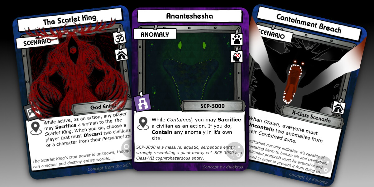 Steamワークショップ::Uncontained: An SCP Card Game