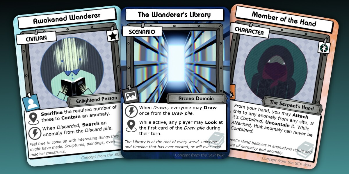 Steamワークショップ::Uncontained: An SCP Card Game