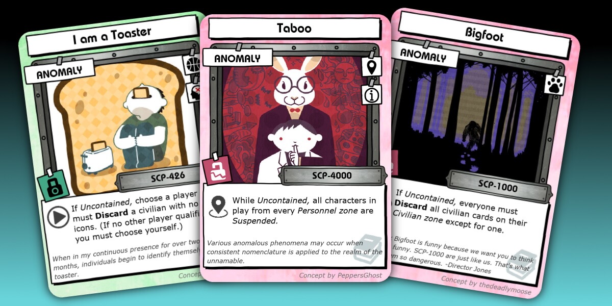 Overview of Expansions [Updated] - Uncontained - SCP Card Game by