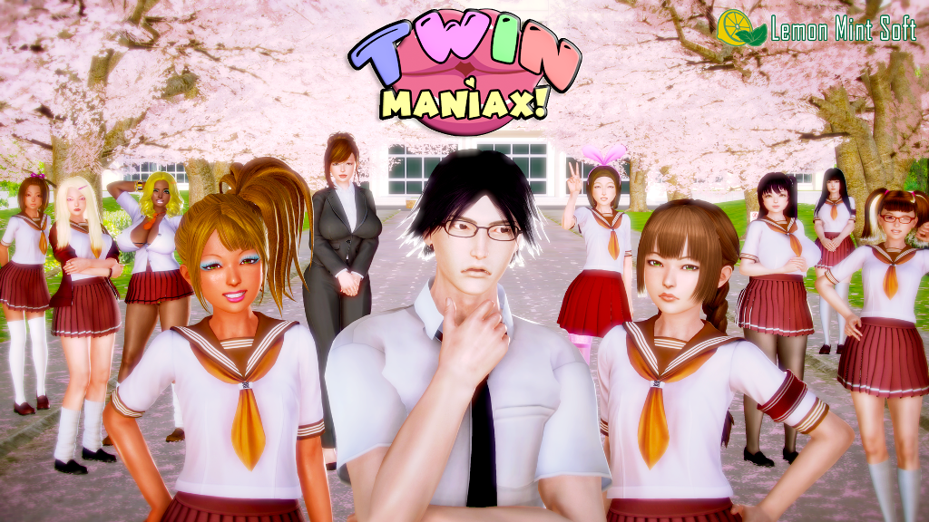 Cover image for Twin Maniax!