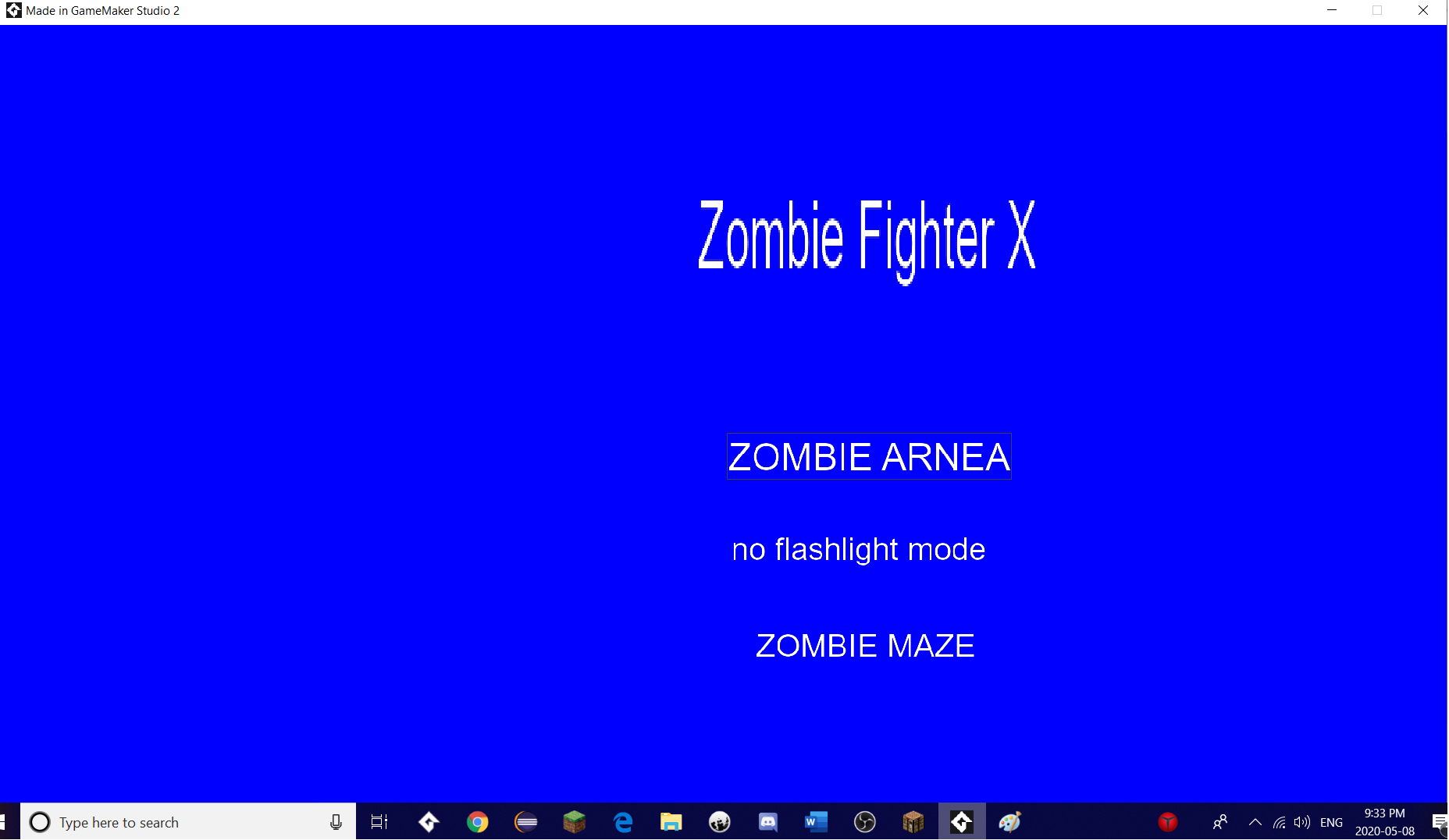 Top down shooter zombie X