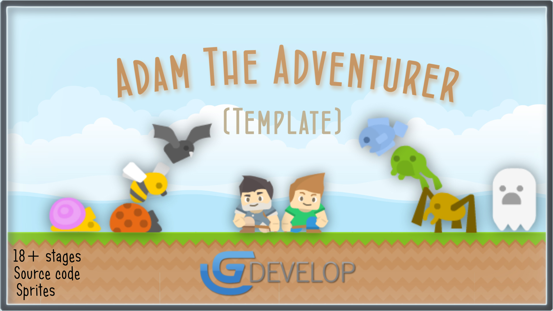 Adam The Adventurer Template