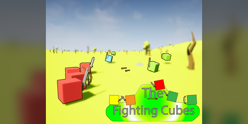 Cover image for The Fighting Cubes