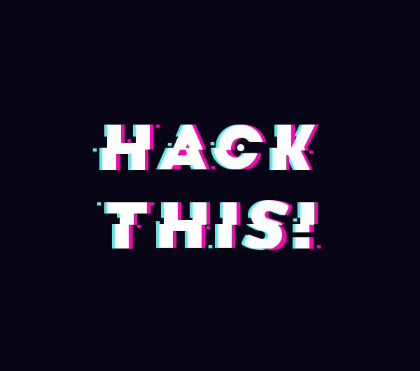 Cover image for HACK THIS!