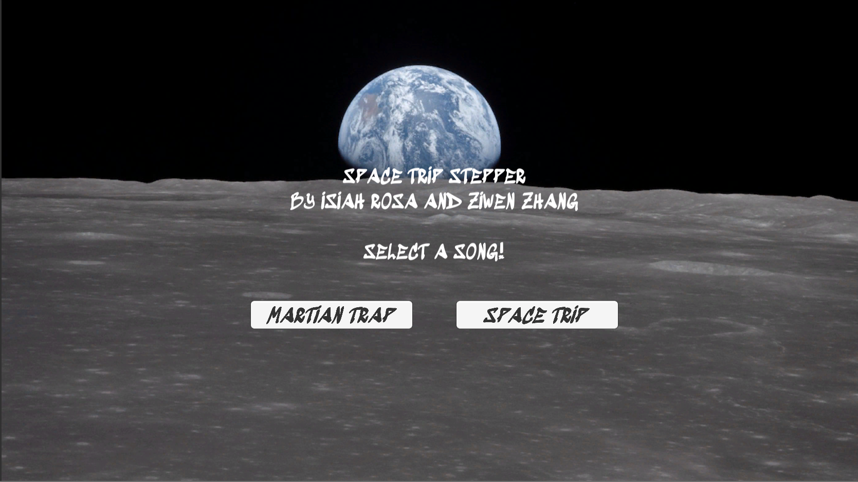 Space Trip Stepper - A Rhythm Game Inspired by Step Dance