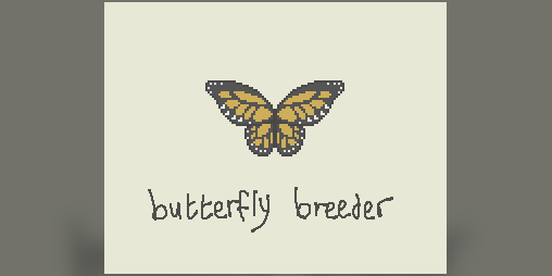 Cover image for butterfly breeder