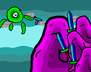 Alien vs Slime