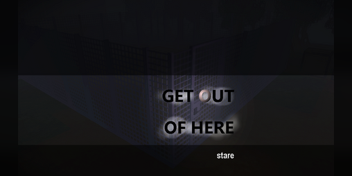 Cover image for Get out of here - Chapter 1: Stare