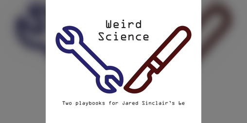 Cover image for Weird Science (Playbooks for 6e)