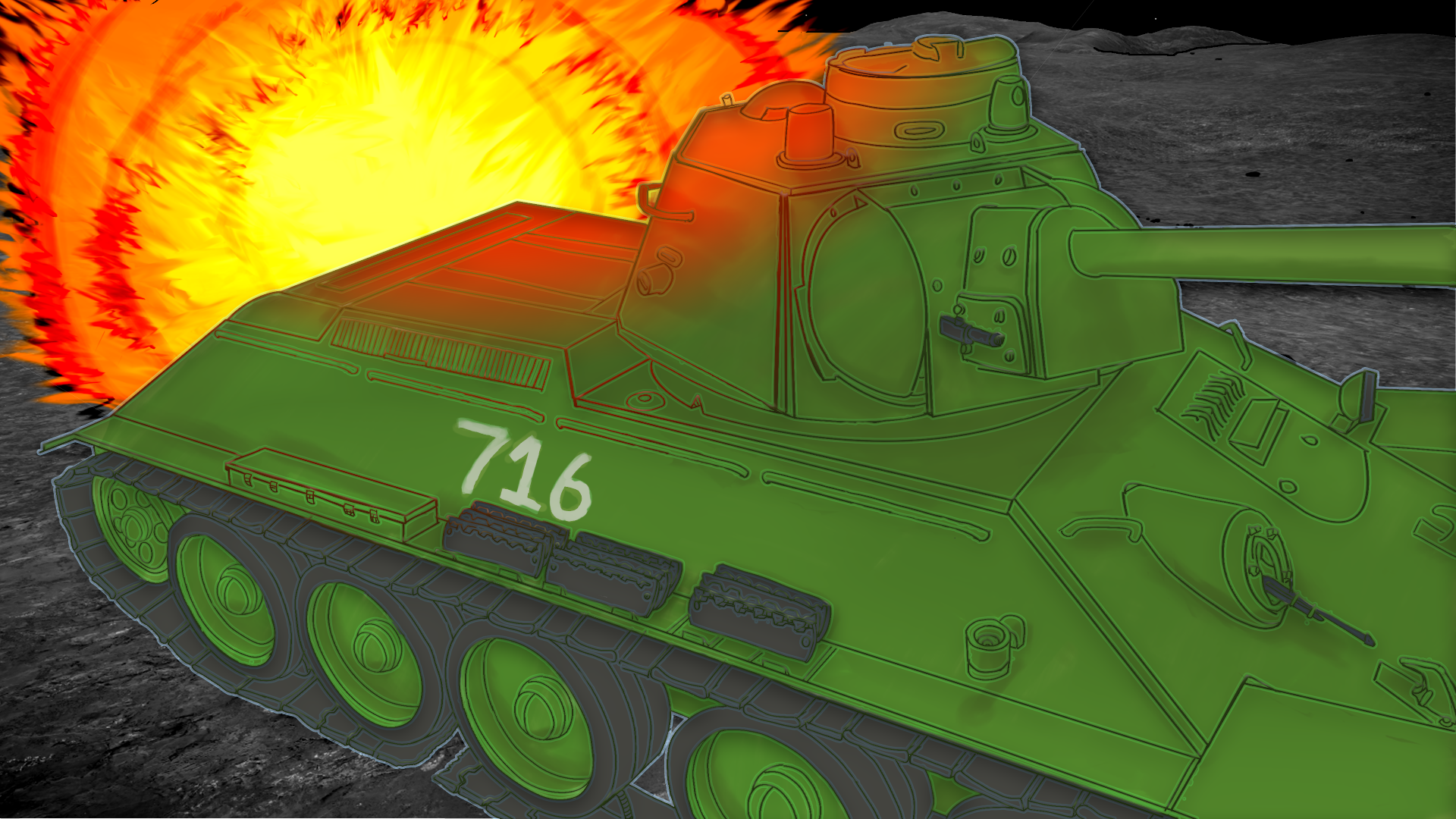 Super T-34: A Tank In Space