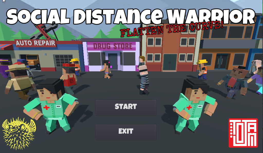 Cover image for Social Distance Warrior