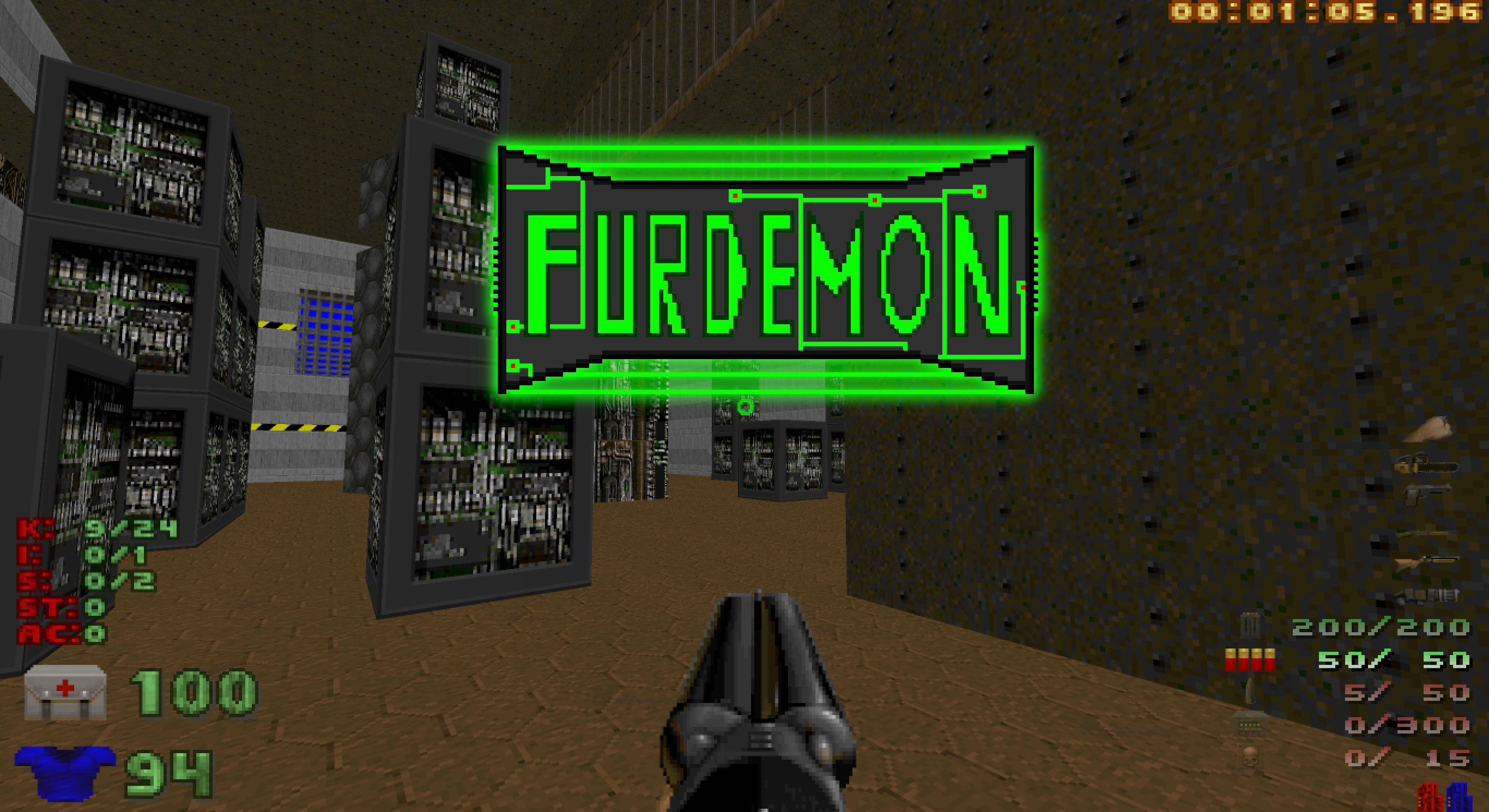 FURDEMON (DOOM 2 wad) by URROVA