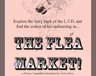 Flea Market (Troika! pamphlet adventure)   - a pamphlet adventure for the Troika! roleplaying game 