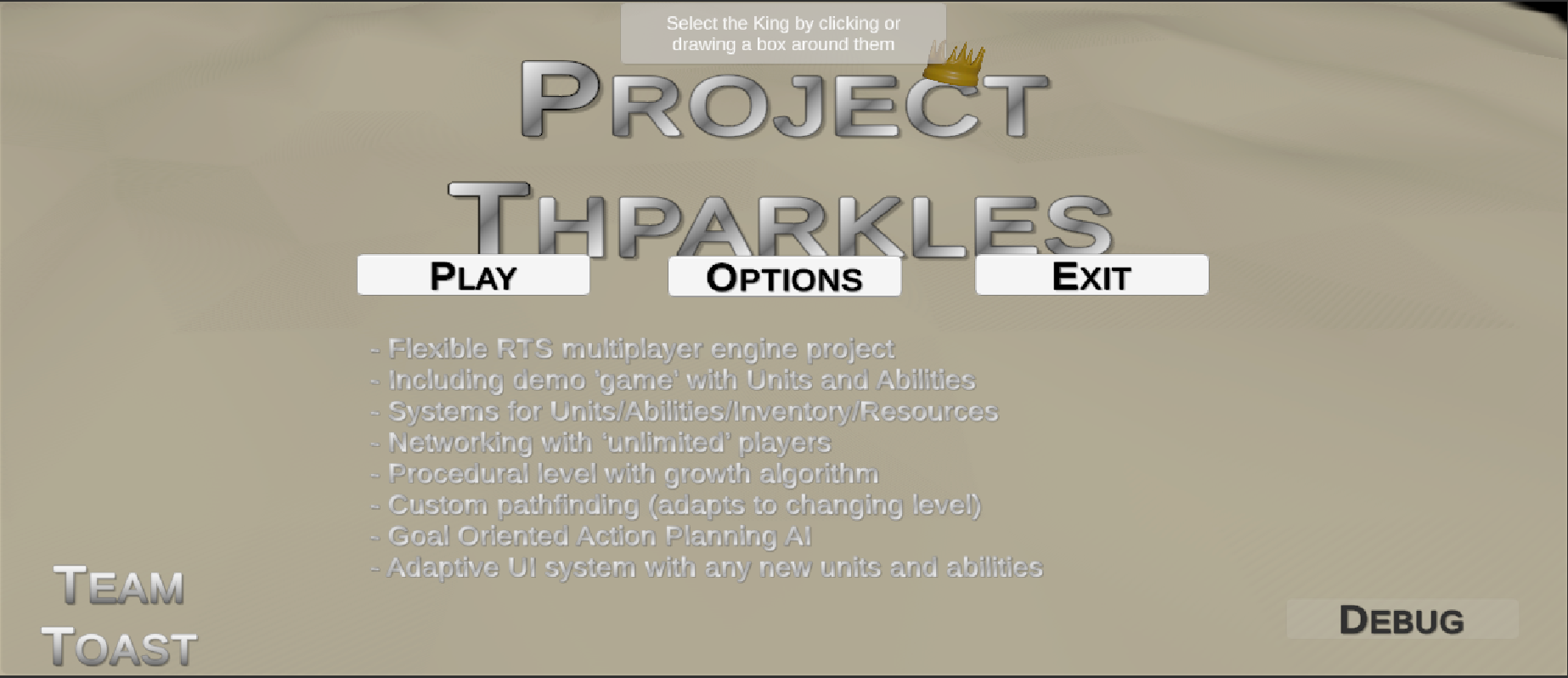 Project Thparkles.