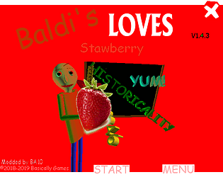 Baldi Loves Strawberry