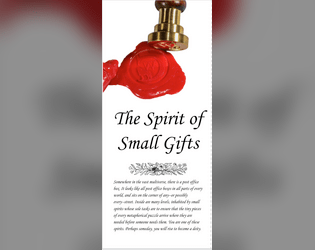 The Spirit of Small Gifts  
