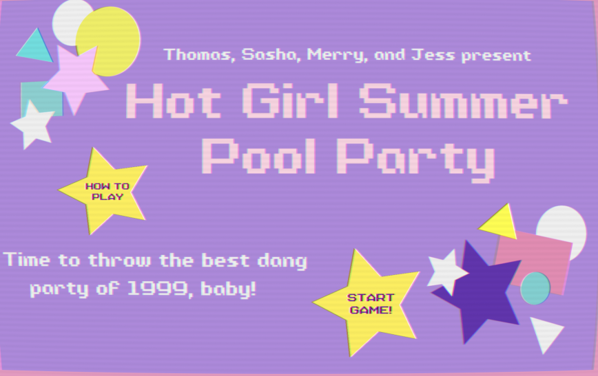 Hot Girl Summer Pool Party